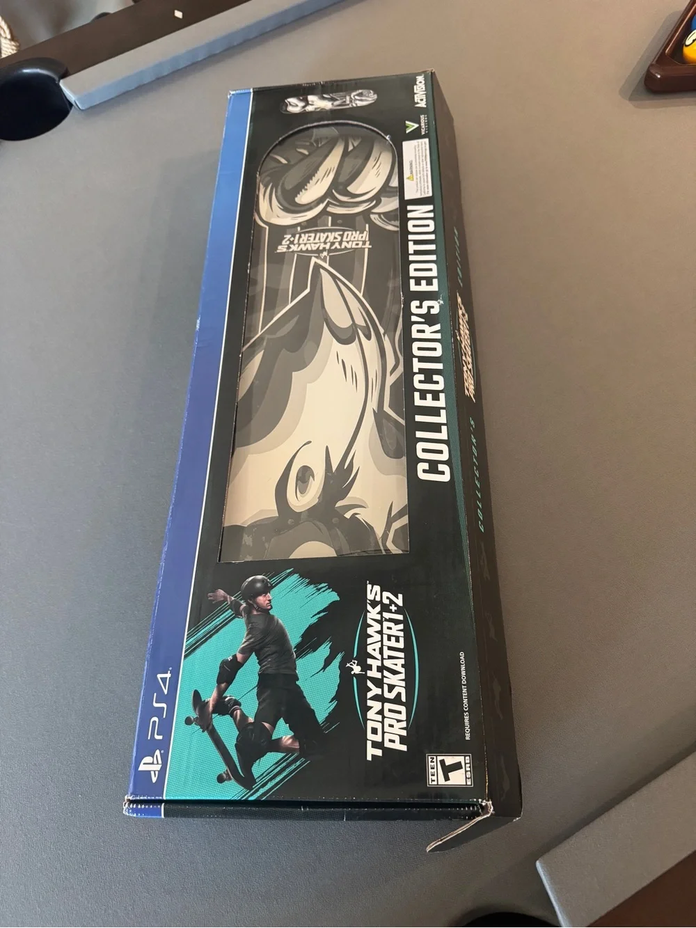 Tony Hawk Collector's Edition Box in Black and Teal Accents